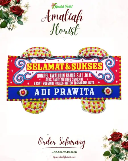 Papan Bunga Ucapan Selamat Ngadipurwo